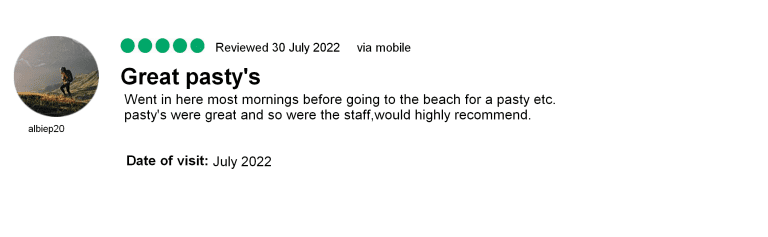 Tasty Pasties Bude Cornwall Review2