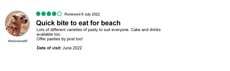 Tasty Pasties Bude Cornwall Review4